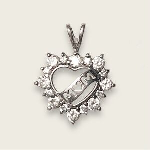 925 Sterling Silver Pend Mom